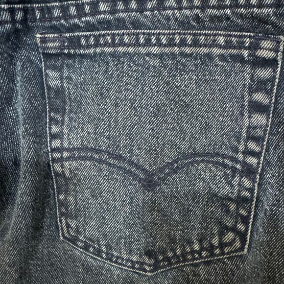 Vintage Levi’s 550 Women’s Jeans 13 28x30 Faded Black USA Relaxed Tapered - Picture 7 of 11